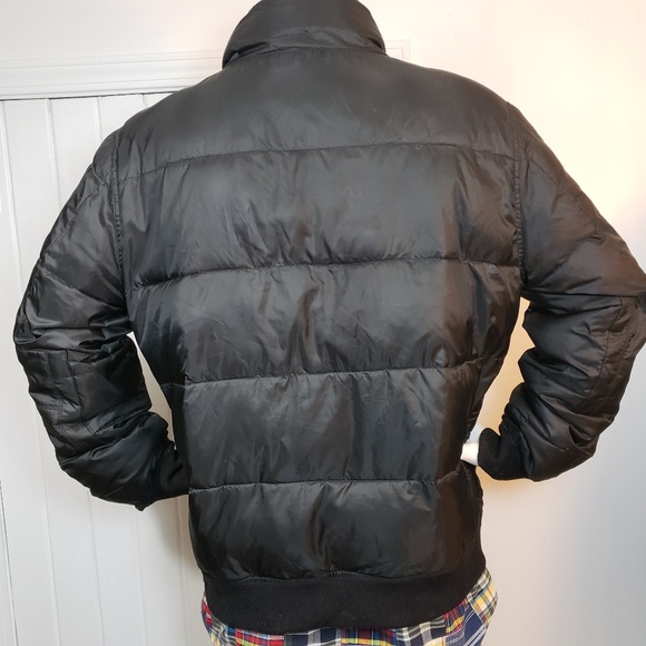 Timmy Hilfiger Black Puffer Quilted Coat - Picture 4 of 8